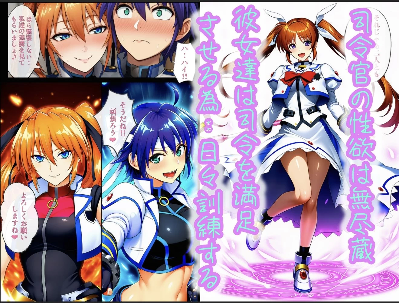 d_718821 | 性・起動六課  〜常識改変その2なの！〜【ぴんぴん丸】 - サンプル画像7