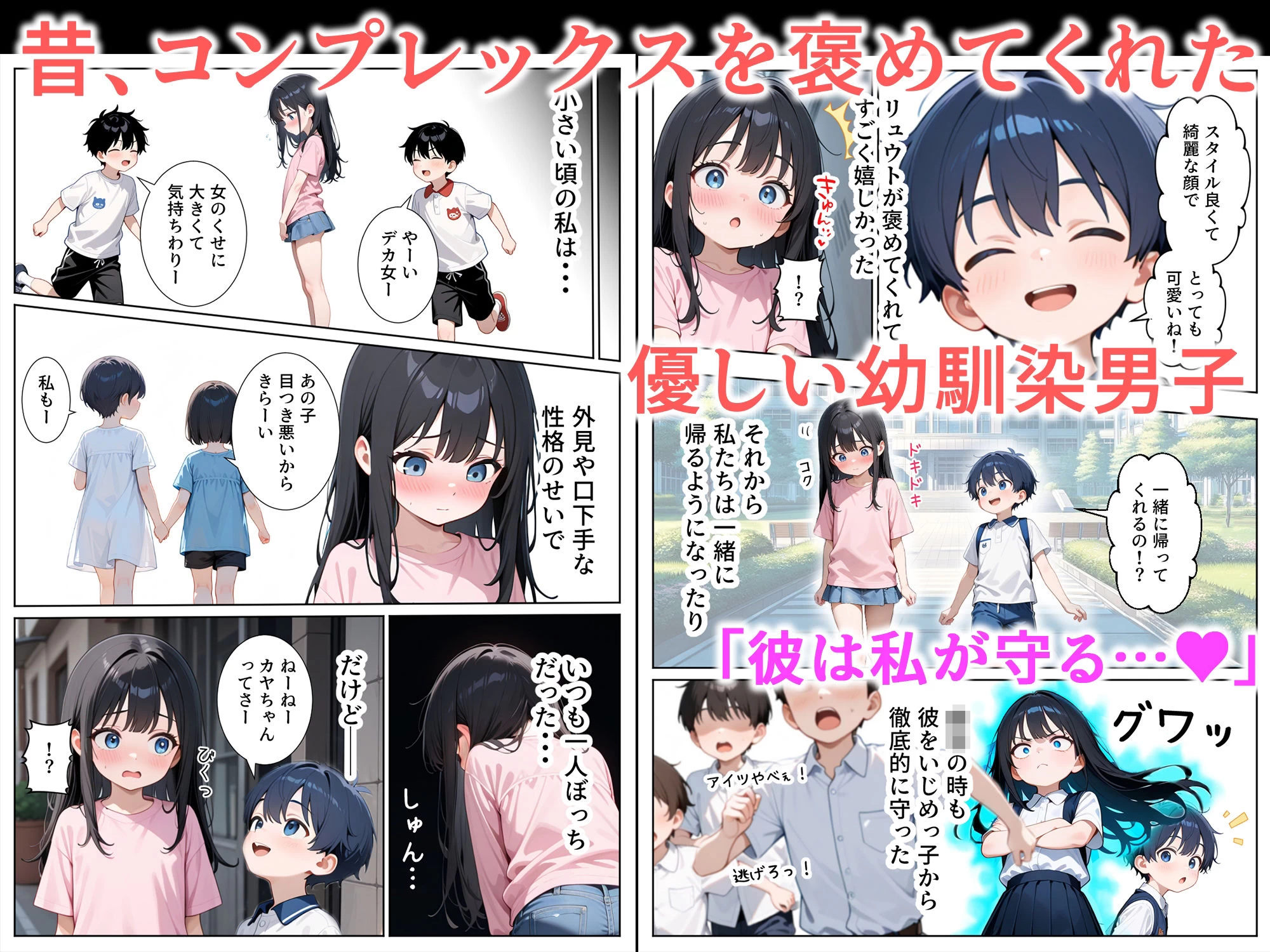 d_720383 | 口下手なJ◯彼女の発情セックス【ぱにぱに】 - サンプル画像2