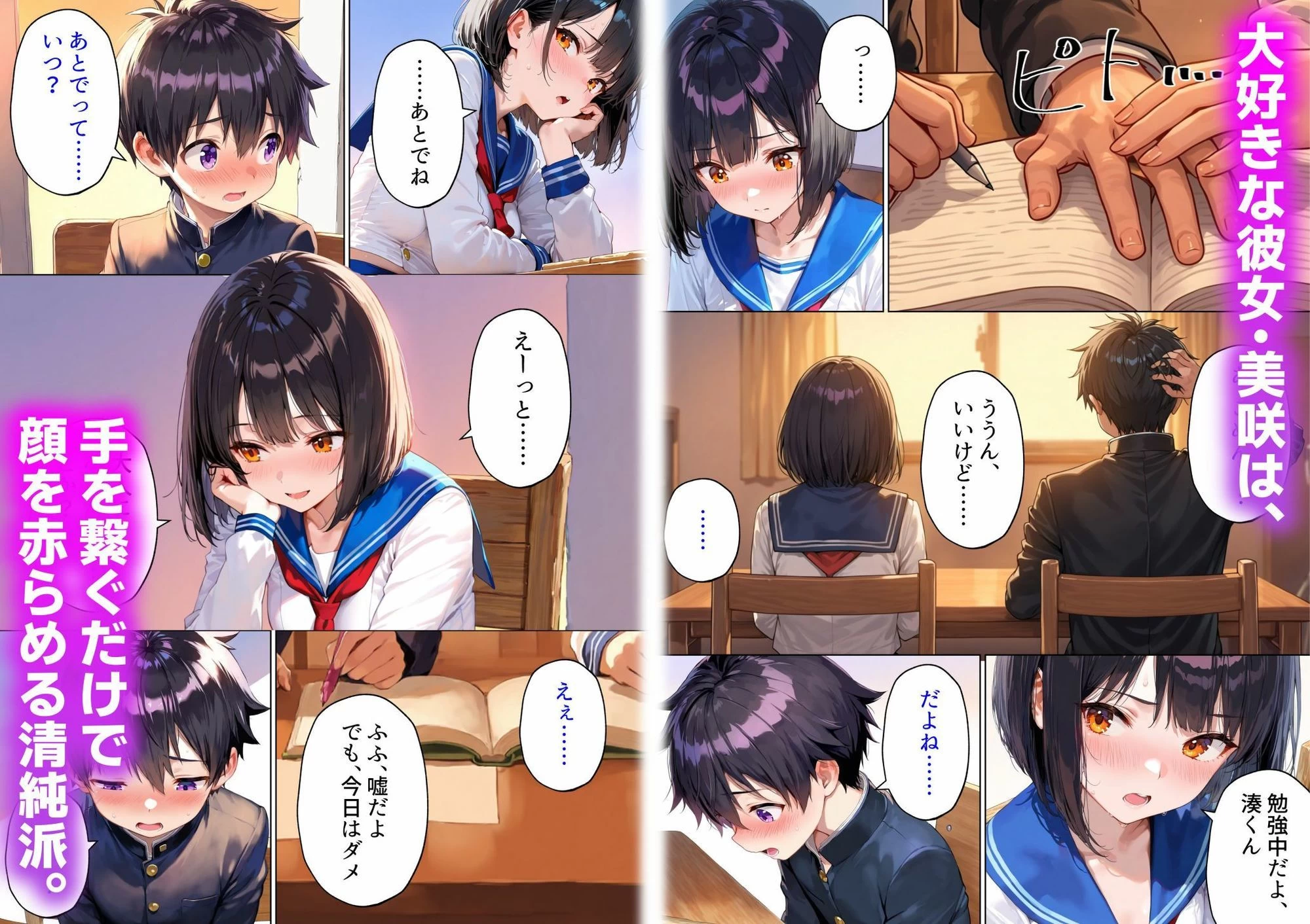 d_720988 | 彼女の家に行ったらギャル姉が出てきて、気付いたら僕が種馬になってました。【あーもん堂】 - サンプル画像1