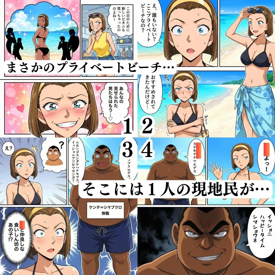 d_723441 | 食いしん坊コジマ 白と黒のドッペルゲンター【ぽちぽち】 - サンプル画像6