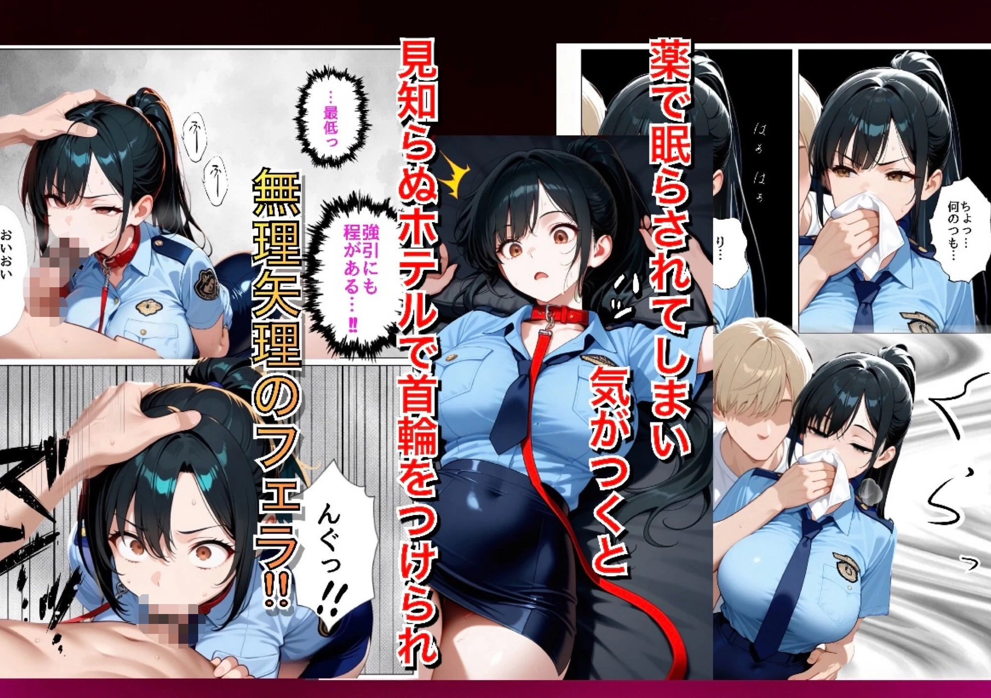 d_753841 | 男嫌いな新卒警官を監×してマゾメス化させた結果【メスガキばすけっと】 - サンプル画像4