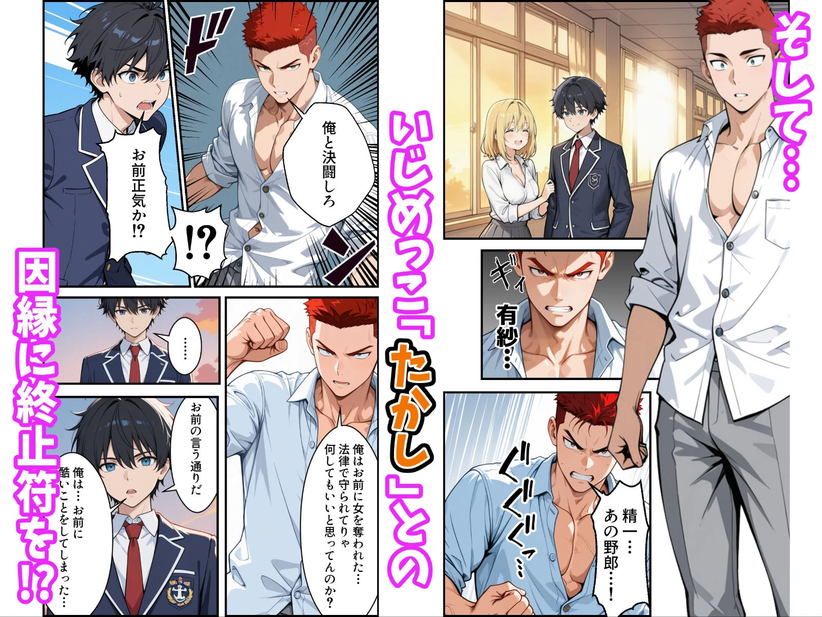 d_767453 | 陰キャの俺がSSSランク優良精子保有者に選ばれたのでハーレム王になる話 〜いじめられっ子逆転劇〜【かにたま堂】 - サンプル画像7