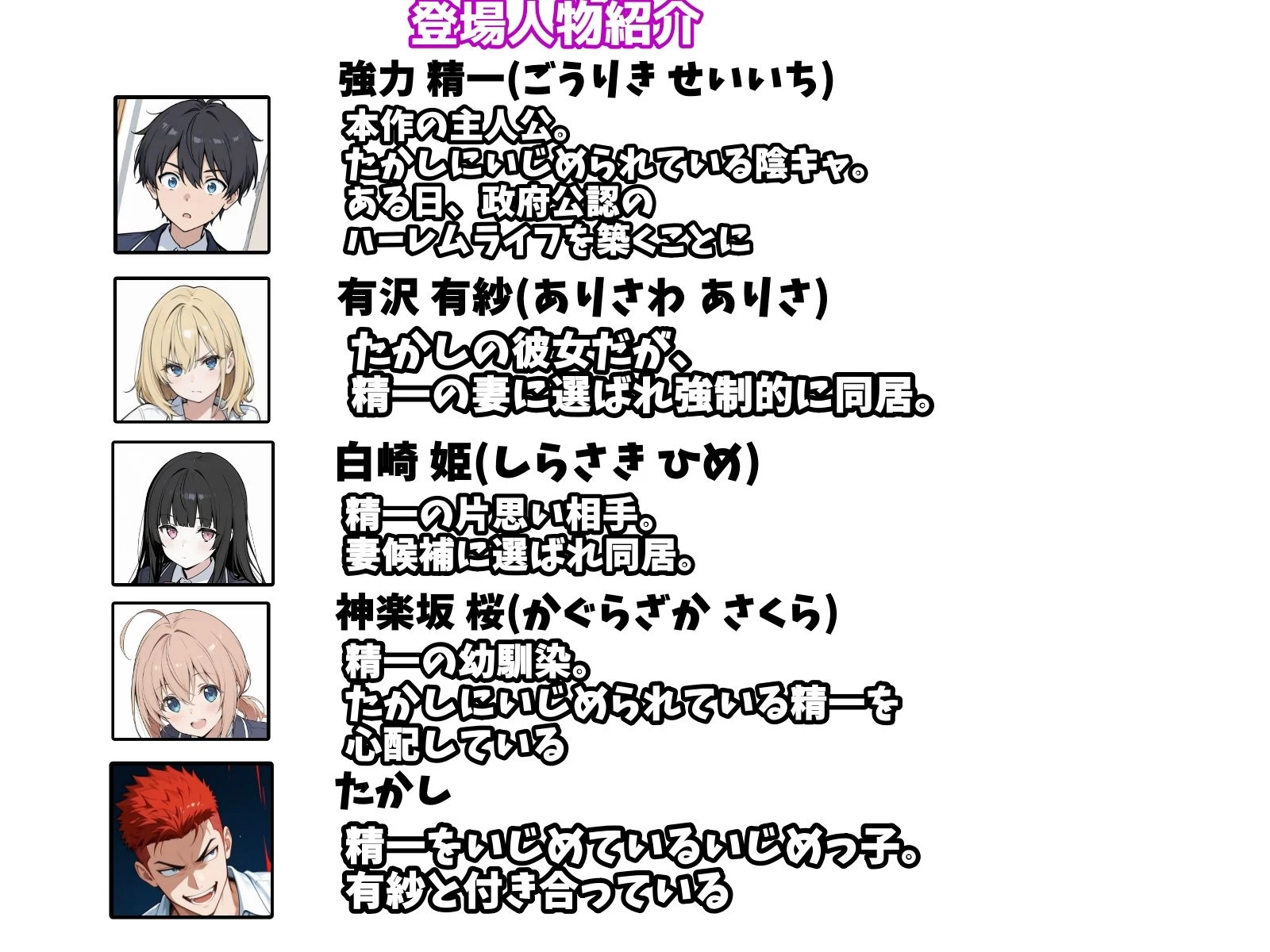 d_767453 | 陰キャの俺がSSSランク優良精子保有者に選ばれたのでハーレム王になる話 〜いじめられっ子逆転劇〜【かにたま堂】 - サンプル画像8