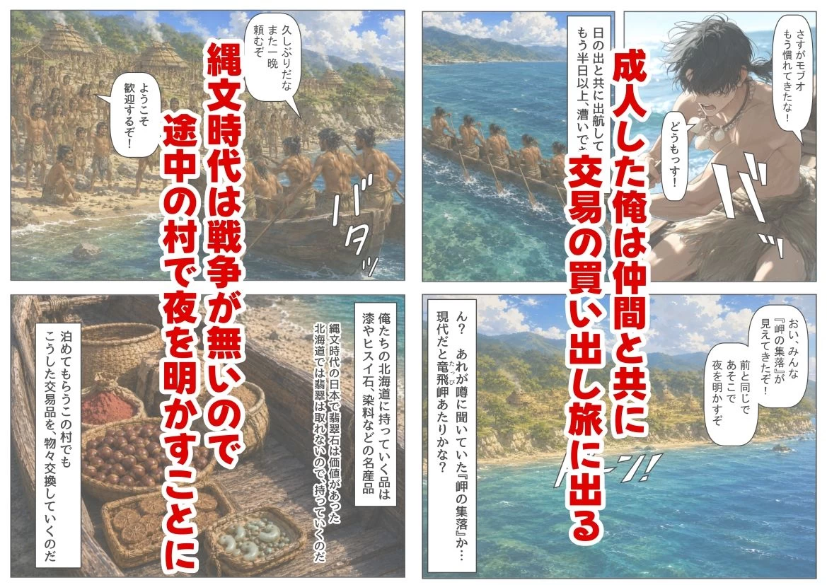 d_772652 | 縄文時代に俺が転生したら、性風習が叡智すぎた件【【妹＆制服】大好き商店（byハマダ殿下）】 - サンプル画像2